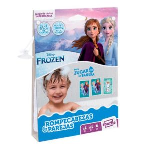 860485 Cartamundi Disney karetní hra do koupele - Frozen 2v1