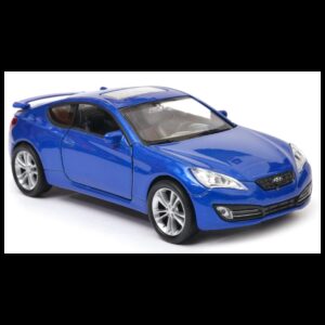 008805 Kovový model auta - Nex 1:34 - Genesis Coupe (2009) Modrá