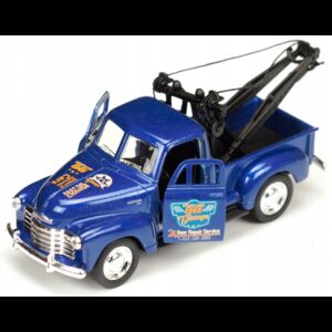 008805 Kovový model auta - Nex 1:34 - 1953 Chevrolet Tow Truck Modrá