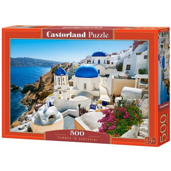 4784 Puzzle Castorland - Summer Santorini 500 dílků