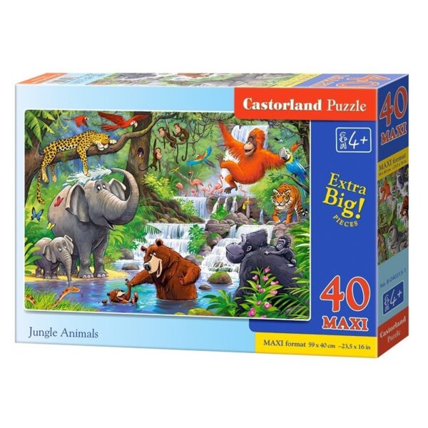 4792 Puzzle Castorland - Jungle 40 MAXI dílků
