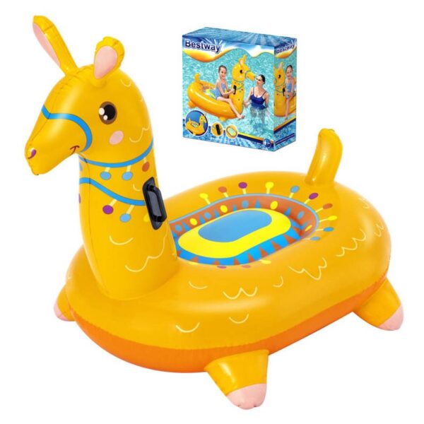 41434 BESTWAY Nafukovací člunek Bestway - Kiddie Llama 129x110 cm