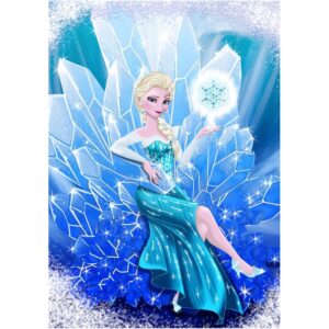 784391 NORIMPEX 5D Diamantová mozaika - Princezna Elsa