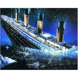 784681 NORIMPEX 5D Diamantová mozaika - Titanic