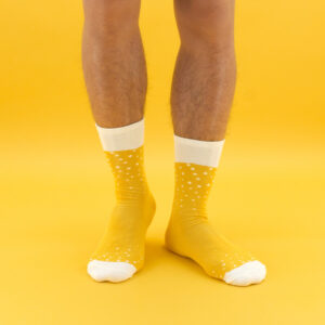 Pivní ponožky - žluté