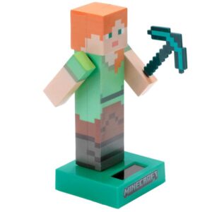 Solární figurka Minecraft Alex