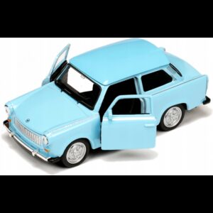 008805 Kovový model auta - Nex 1:34 - Trabant 601 Modrá