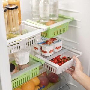 Nastavitelný organizér do chladničky (2 kusy)