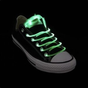 Svítící LED tkaničky do bot - zelené