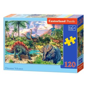 4803 Puzzle Castorland - Jura-World 120 dílků