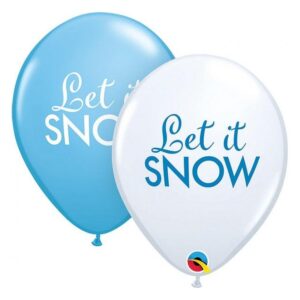 97491 Godan Set latexových balonů - Let it Snow