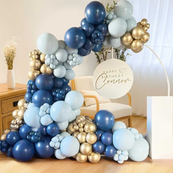 JIX-01217 Godan Kompletní balonová výzdoba - Blue mix