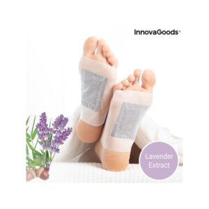 V0103584 InnovaGoods Detoxikační náplasti na nohy Lavender InnovaGoods 10ks