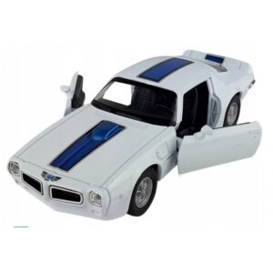 008805 Kovový model auta - Nex 1:34 - 1972 Pontiac Firebird Trans AM Bílá