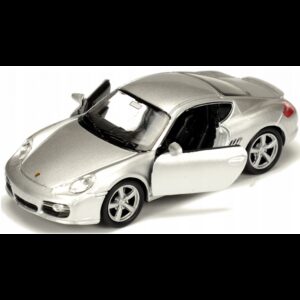 008805 Kovový model auta - Nex 1:34 - Porsche Cayman S Stříbrná