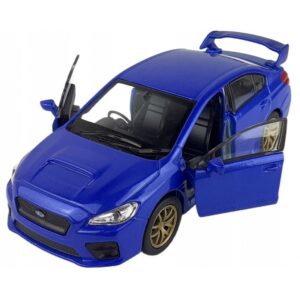 008805 Kovový model auta - Nex 1:34 - Subaru WRX STI Modrá