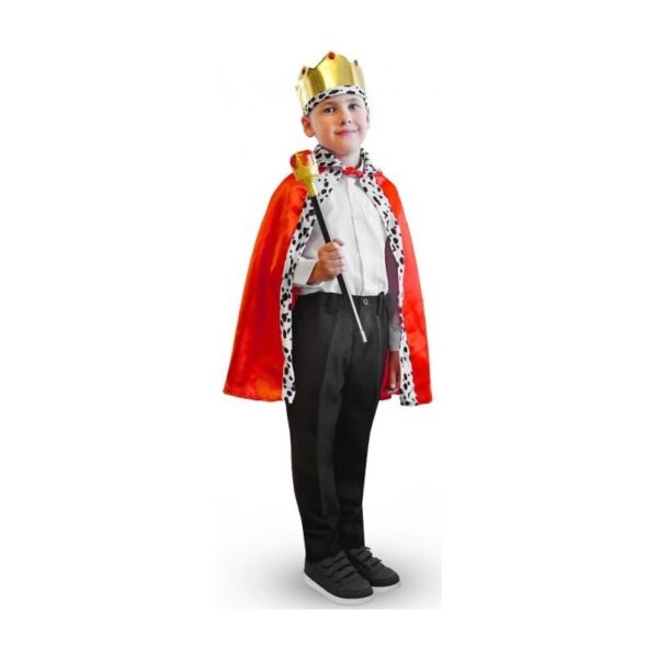 ZEKRO-KA Godan Dětský kostým - Král (univerzální velikost)