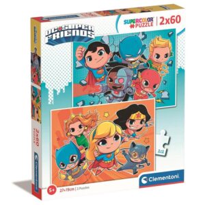 216246 Dětské puzzle - DC Super Friends - Sada 2x60ks