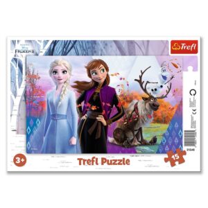 31348 DR Dětské puzzle - Frozen IV. - 15ks