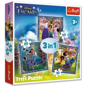 34866 Dětské puzzle - Disney Encanto - 3v1