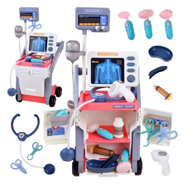 ZA4273 RO Dětský lékařský vozík s rentgenem - Medical Cart