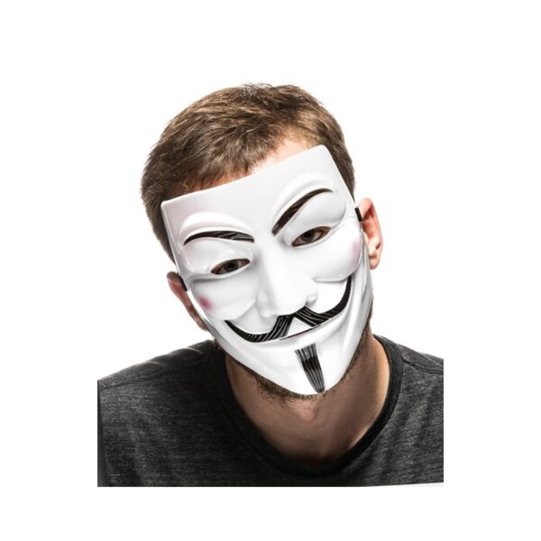 042027 DR Maska Anonymous Vendeta - Bílá
