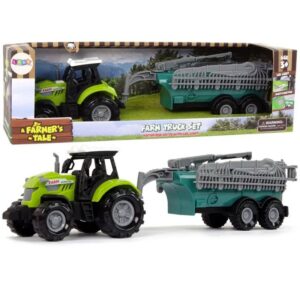 115385 Daffi Traktor s postřikovačem - Zelený