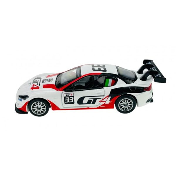 M-311 Daffi Kovový model auta - Maserati Gran Turismo MC GT4 1:43 Bílá