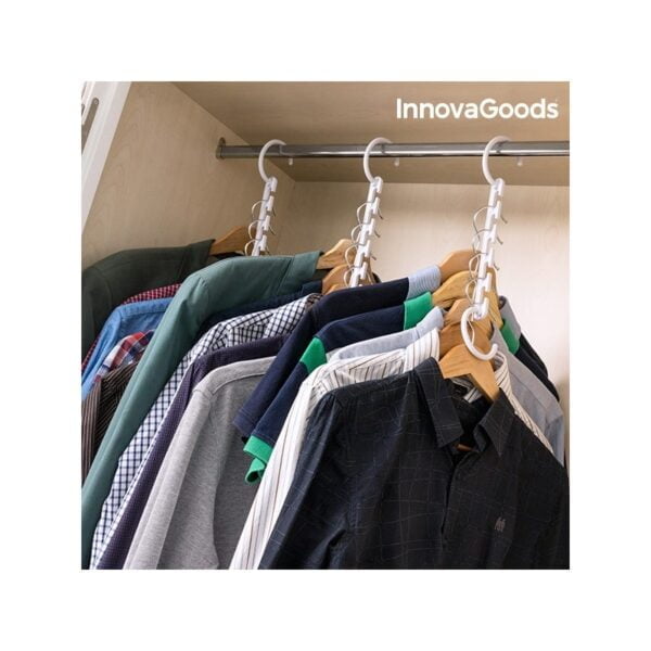 V0100758 InnovaGoods Věšák na ramínka na 40 oděvů InnovaGoods