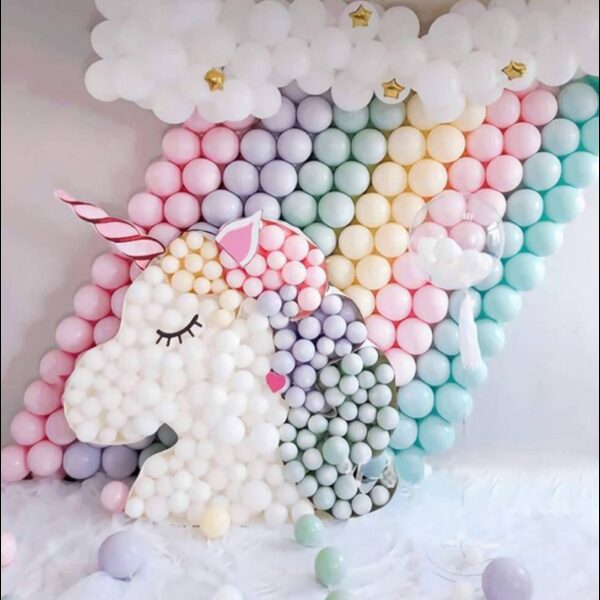 GRL-MAC-78 DR Balónová výzdoba - MacaronPastel
