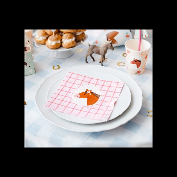 SP33-98 Party Deco Papírové ubrousky - Koník 33x33cm