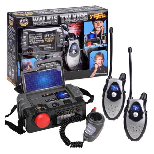 ZA0627 POL Vysílačky Walkie Talkie - Policejní sada