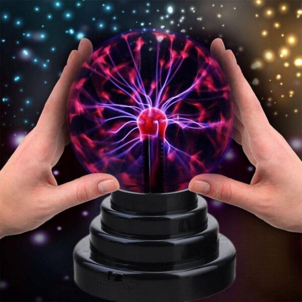 57-6072 Magická plazmová koule - Plasma Ball - 10x14 cm