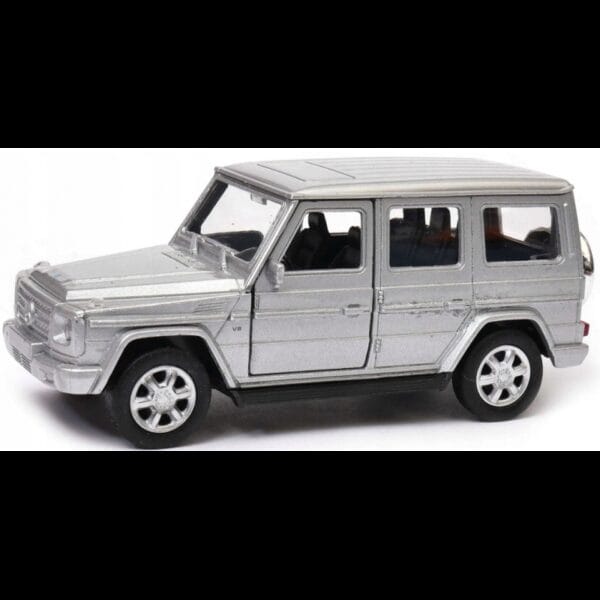 008805 Kovový model auta - Nex 1:34 - Mercedes-Benz G-Class Stříbrná