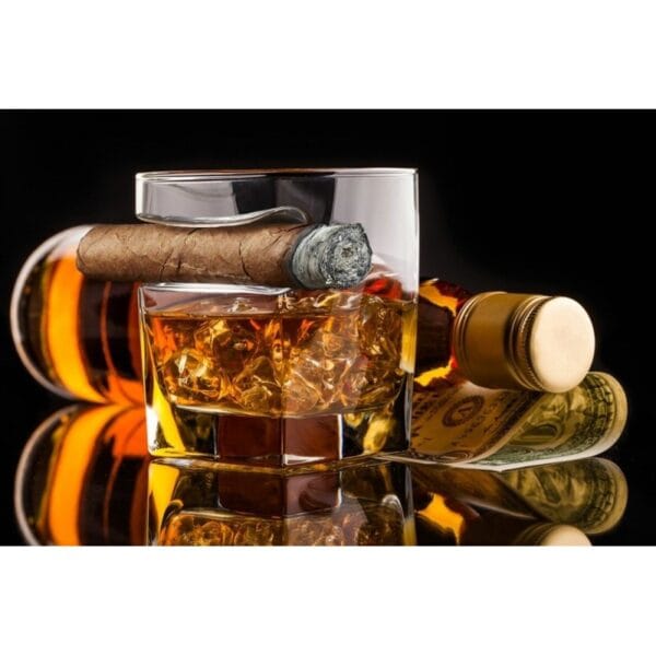 048265 DR Sklenice na whisky a doutník