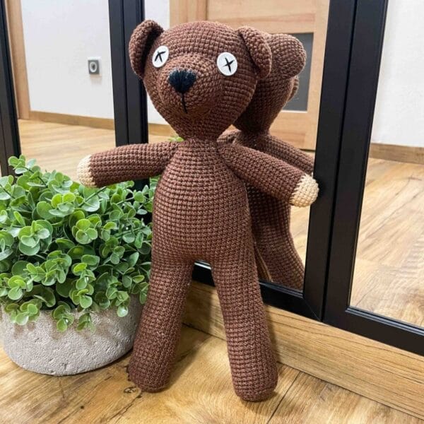 DR Medvídek - Mr. Bean 30cm - ruční práce