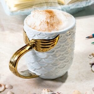 Hrnek mořská panna - modrý