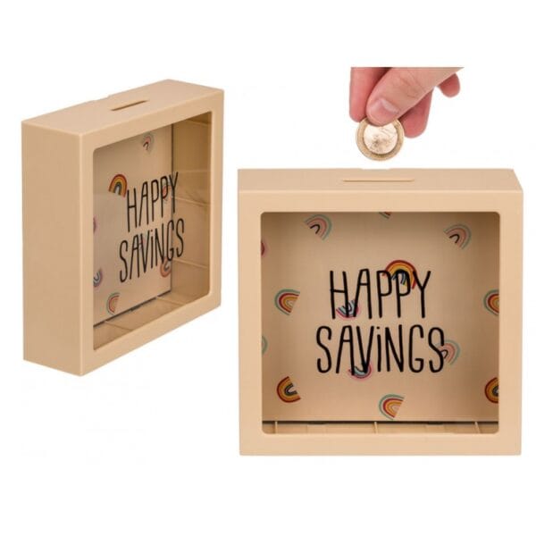 144409 Duhová pokladnička - Happy Savings
