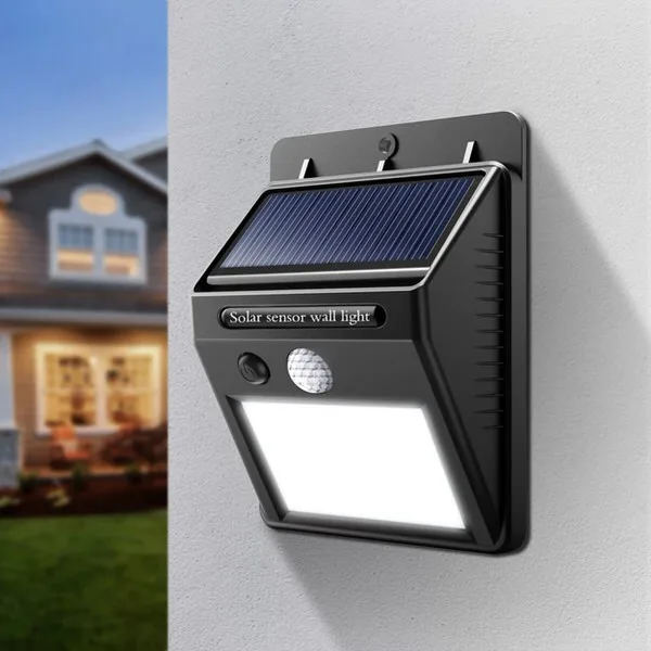 Solární LED světlo s pohybovým senzorem