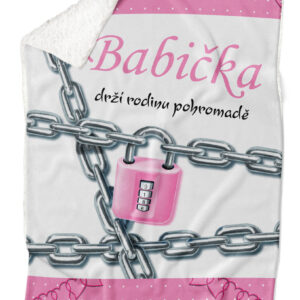 Deka Babička drží rodinu pohromadě (Podšití beránkem: ANO)