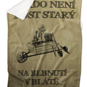 Deka Blbnutí v blátě (Podšití beránkem: ANO)