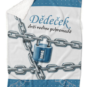 Deka Dědeček drží rodinu pohromadě (Podšití beránkem: ANO)