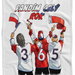 Deka Fandím celý rok (Podšití beránkem: NE)