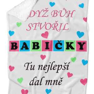 Deka Když bůh stvořil babičky (Podšití beránkem: ANO)