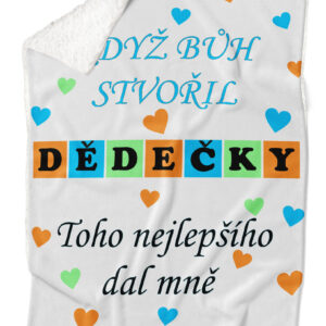 Deka Když bůh stvořil dědečky (Podšití beránkem: ANO)