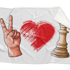 Deka Love Chess (Podšití beránkem: ANO)