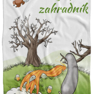 Deka Nejlepší zahradník (Podšití beránkem: NE)