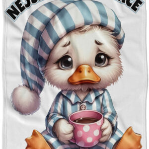 Deka Nejsem ranní ptáče (Podšití beránkem: NE)