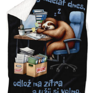 Deka Odlož na zítra (Podšití beránkem: ANO)