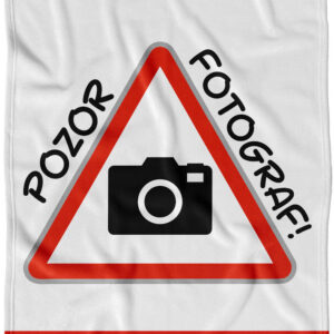 Deka Pozor fotograf (Podšití beránkem: NE)